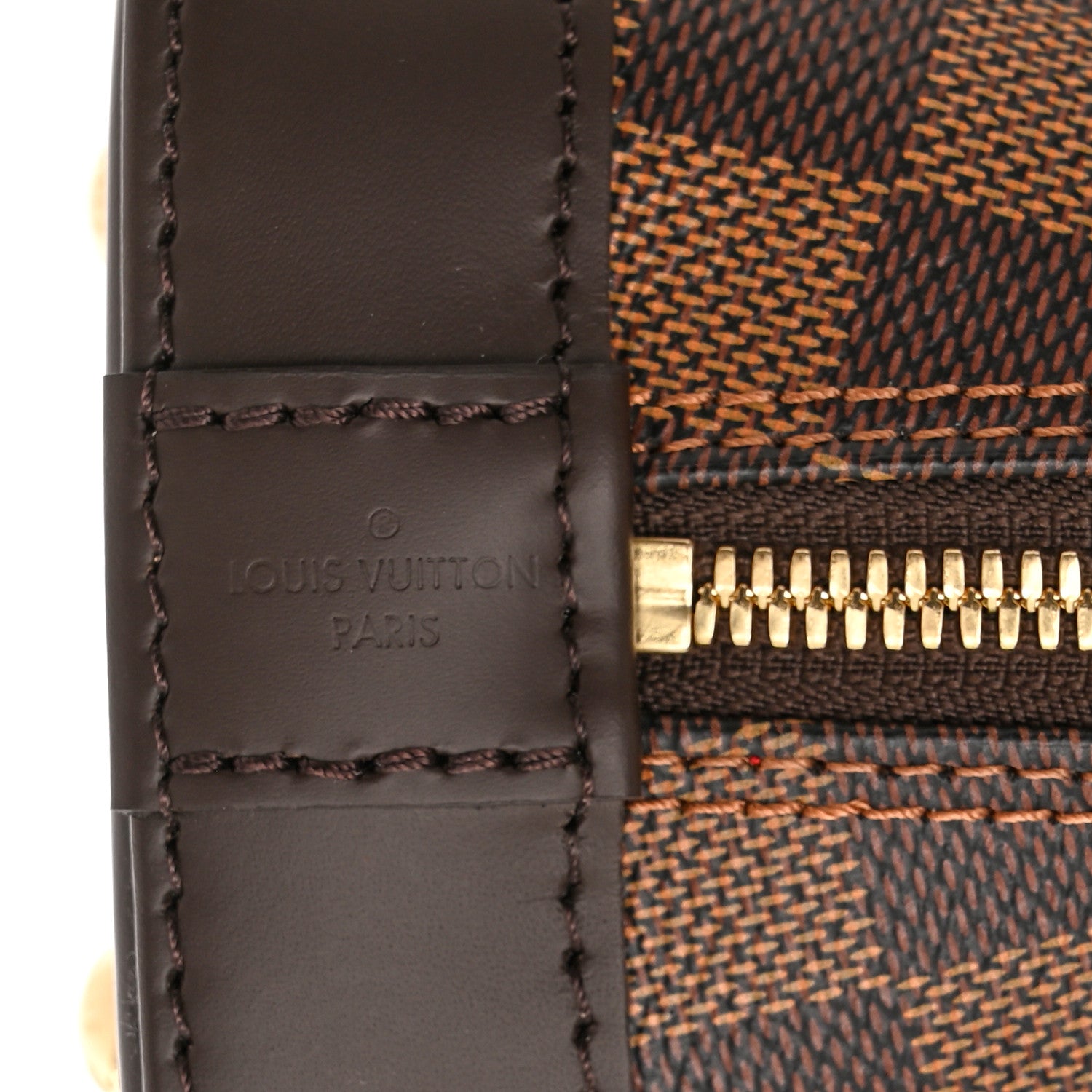 Louis Vuitton Damier Ebene Alma BB 6 of 10