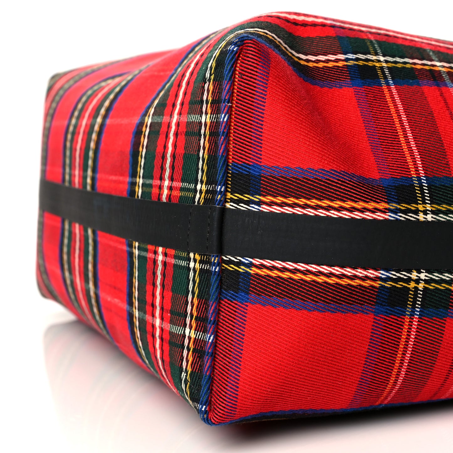 Vintage Check Medium The Giant Reversible Tote Antique Yellow Bright Red