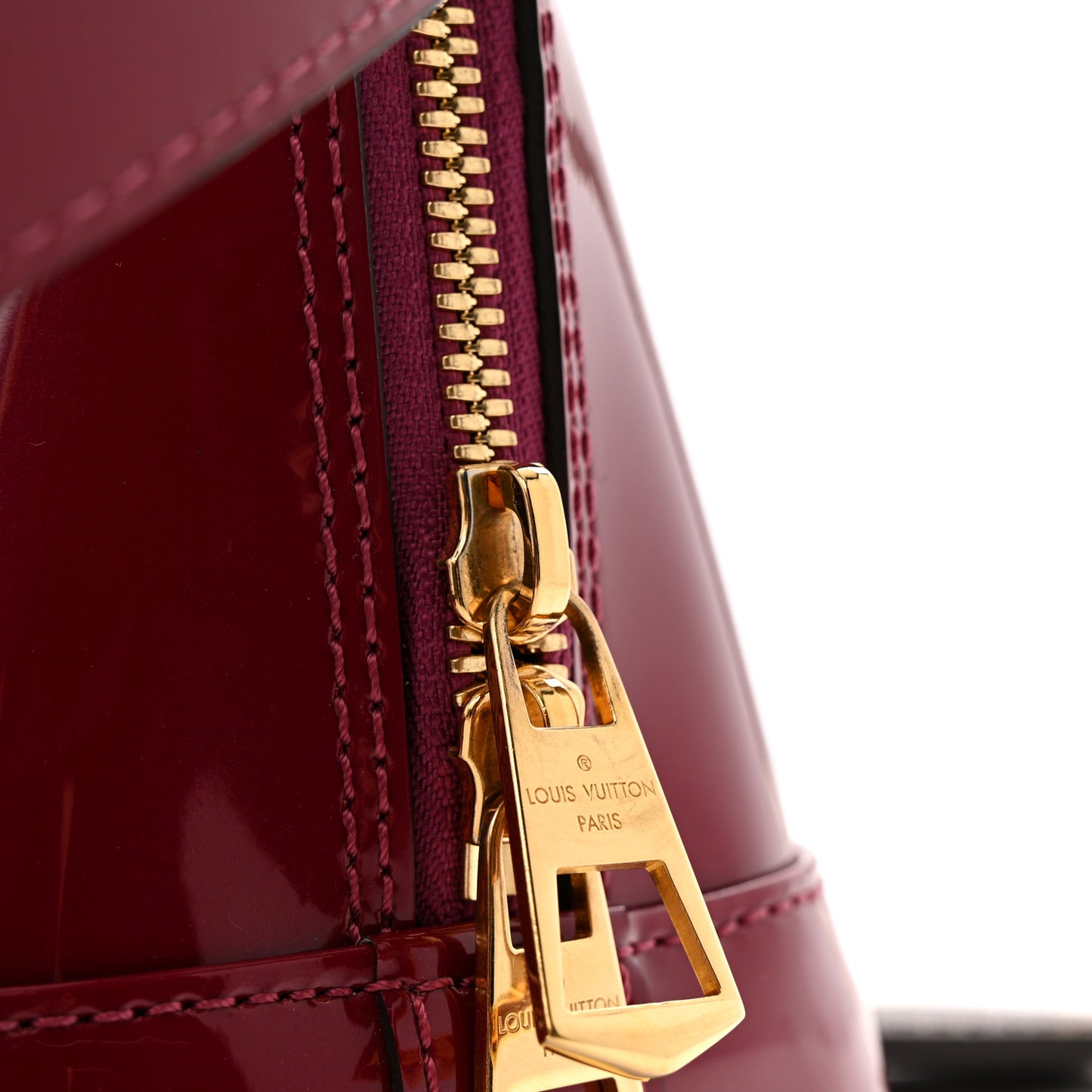Patent Monogram Alma BB Magenta