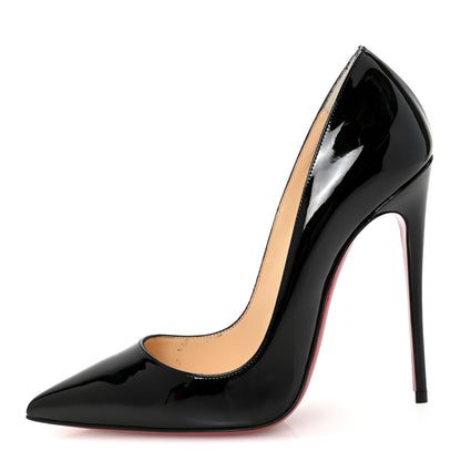 Christian Louboutin Patent So Kate 120 Pumps 38.5 Black 1 of 9