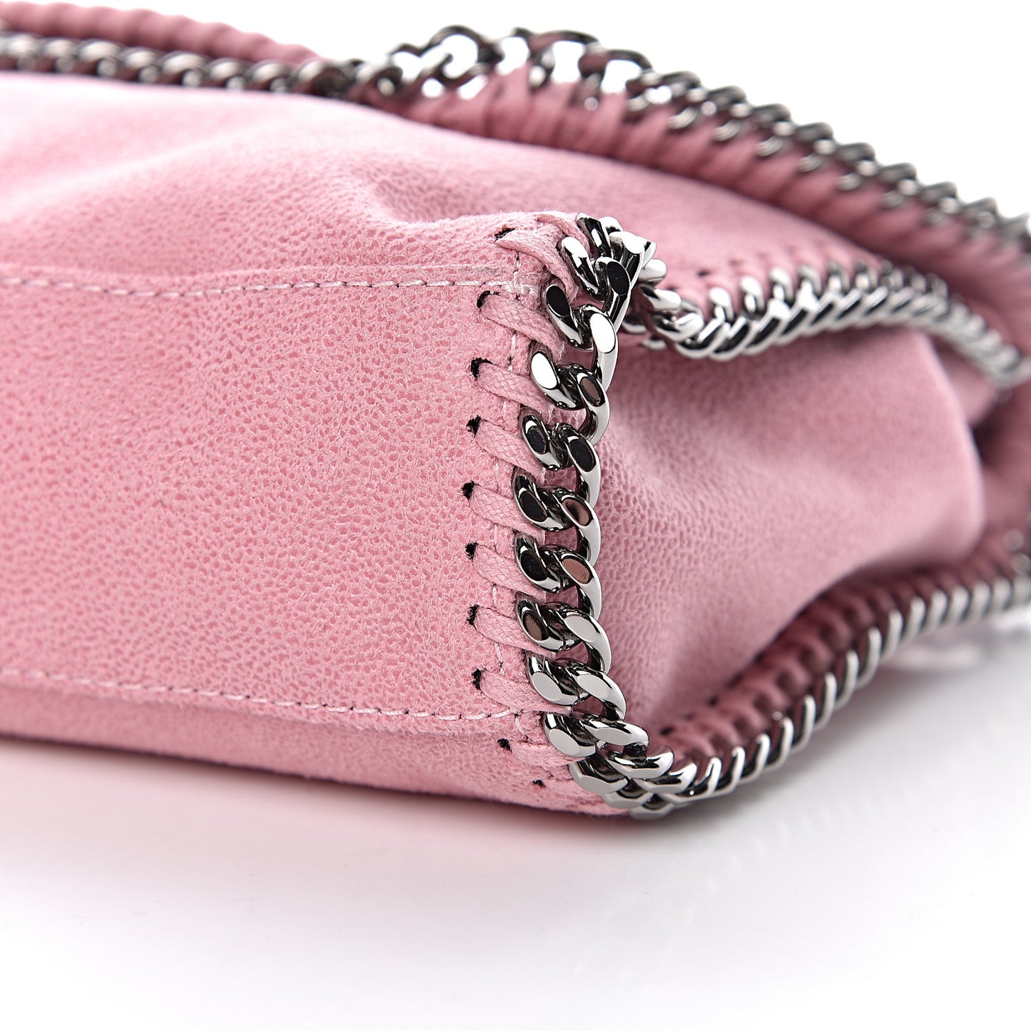 Shaggy Deer Mini Falabella Shoulder Bag Pink