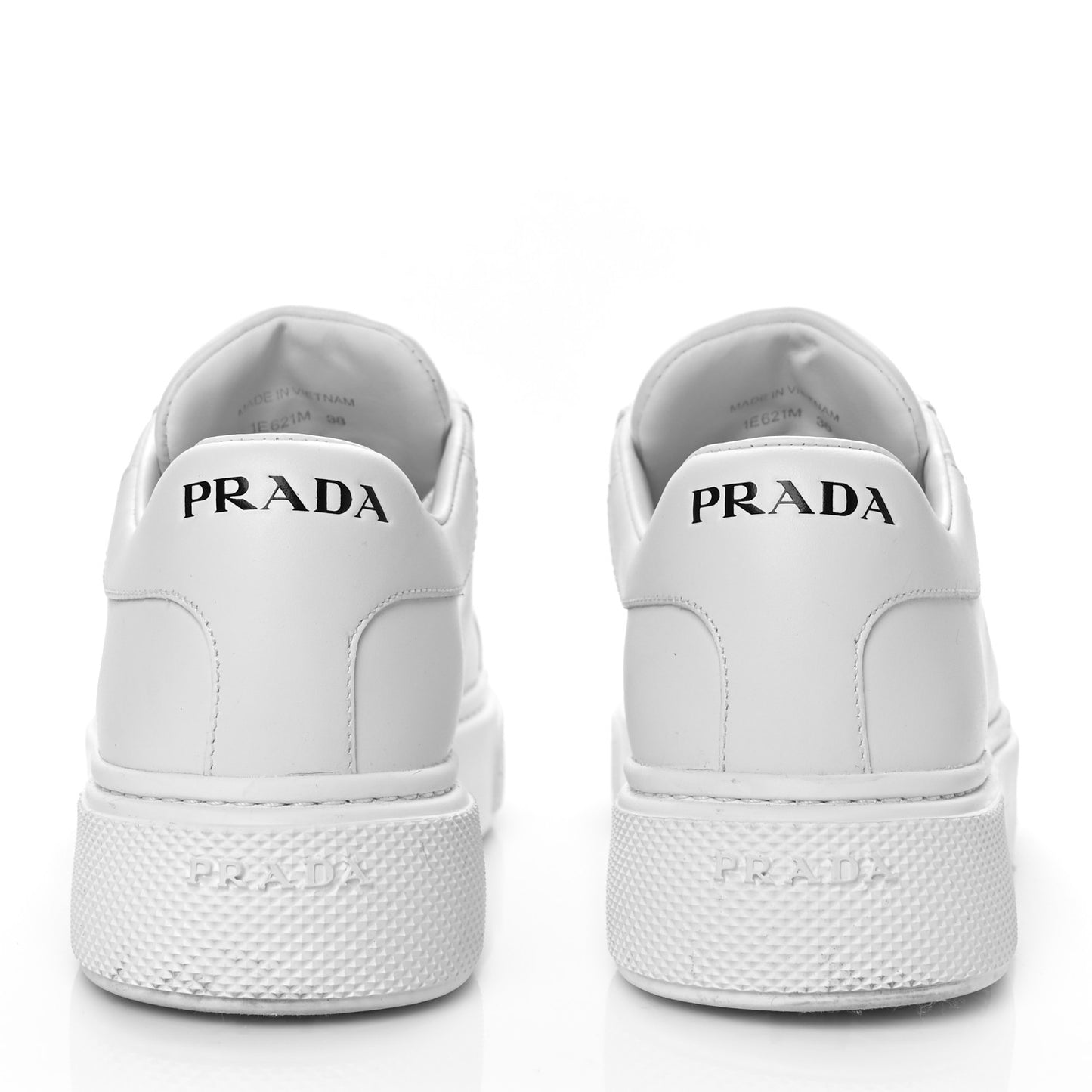 Vitello Soft Logo Low Top Sneakers 38 White