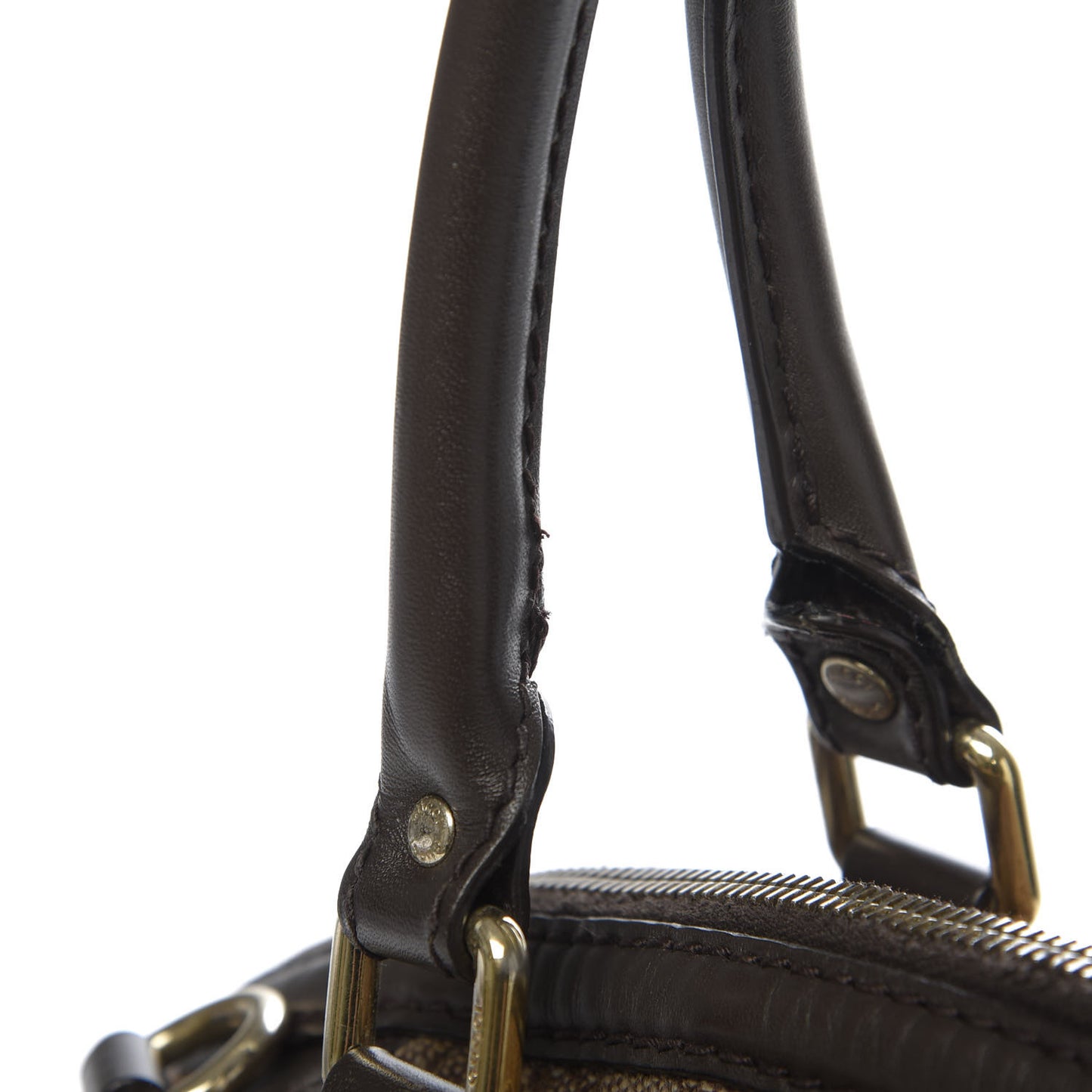 Monogram Medium Sukey Boston Bag Brown