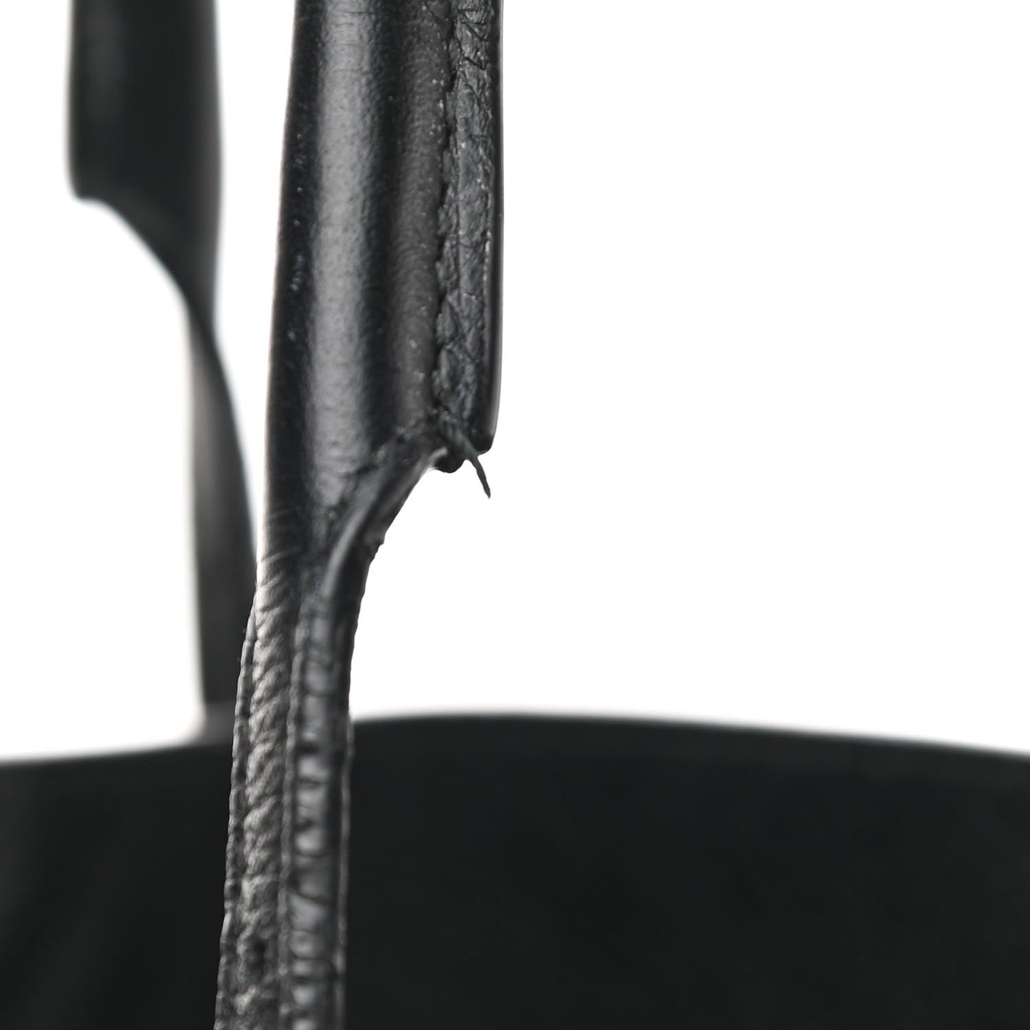 Supple Calfskin Papier A4 Zip Around Tote Black