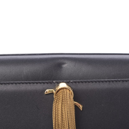 Saint Laurent Calfskin Small Classic Monogram Kate Tassel Satchel Black 9 of 15