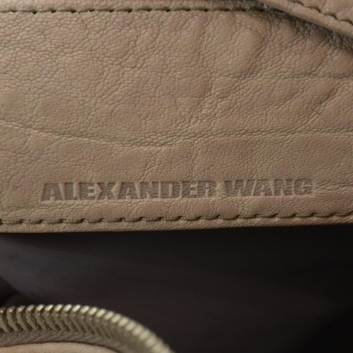 Alexander Wang Leather Rocco Grey 5 of 6