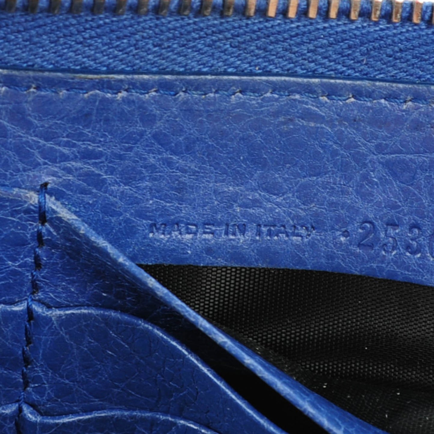 Agneau Giant 12 Silver Hardware Continental Zip Around Wallet Bleuette