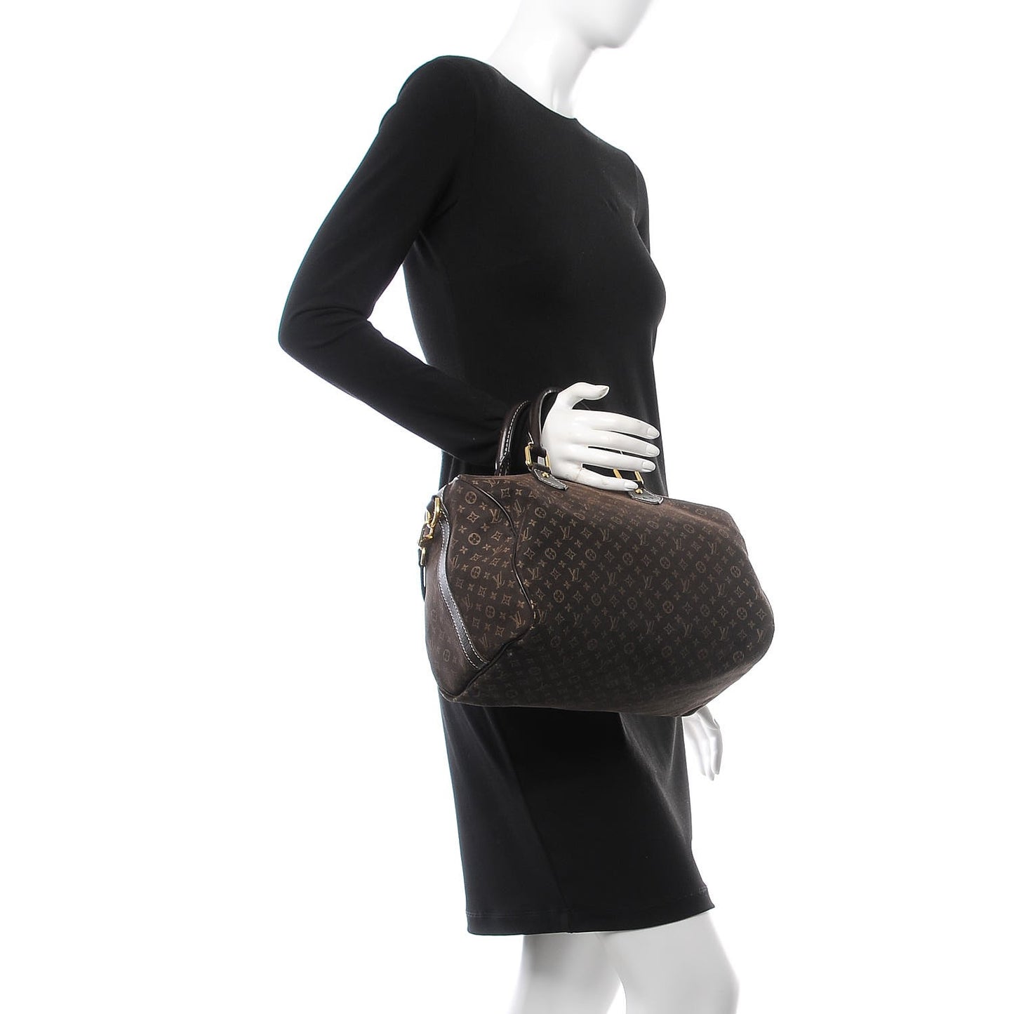 Monogram Idylle Speedy Bandouliere 30 Fusain