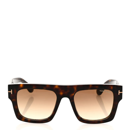 Tom Ford Fausto Sunglasses TF711 Tortoise 2 of 8