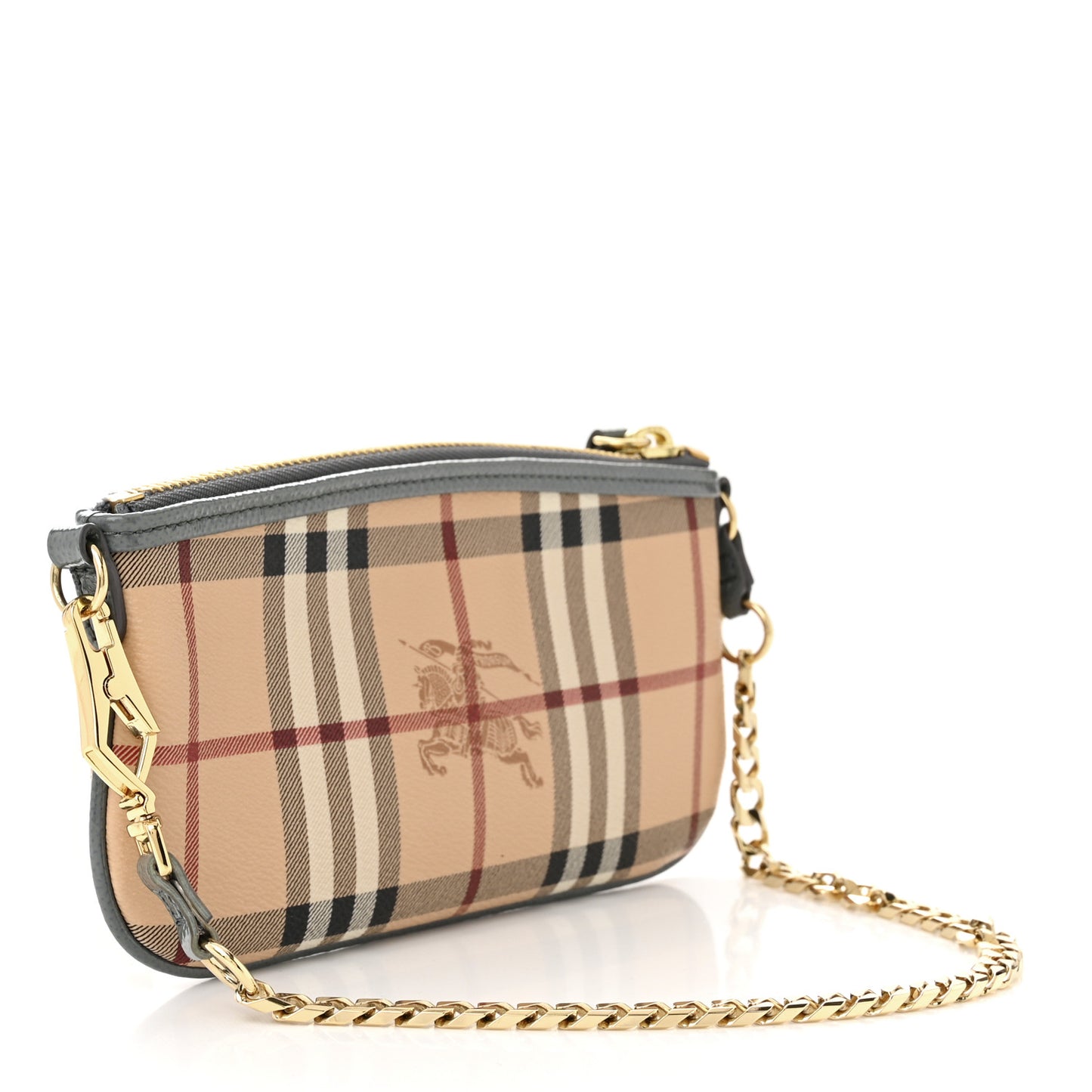 Haymarket Check Clara Pochette Grey