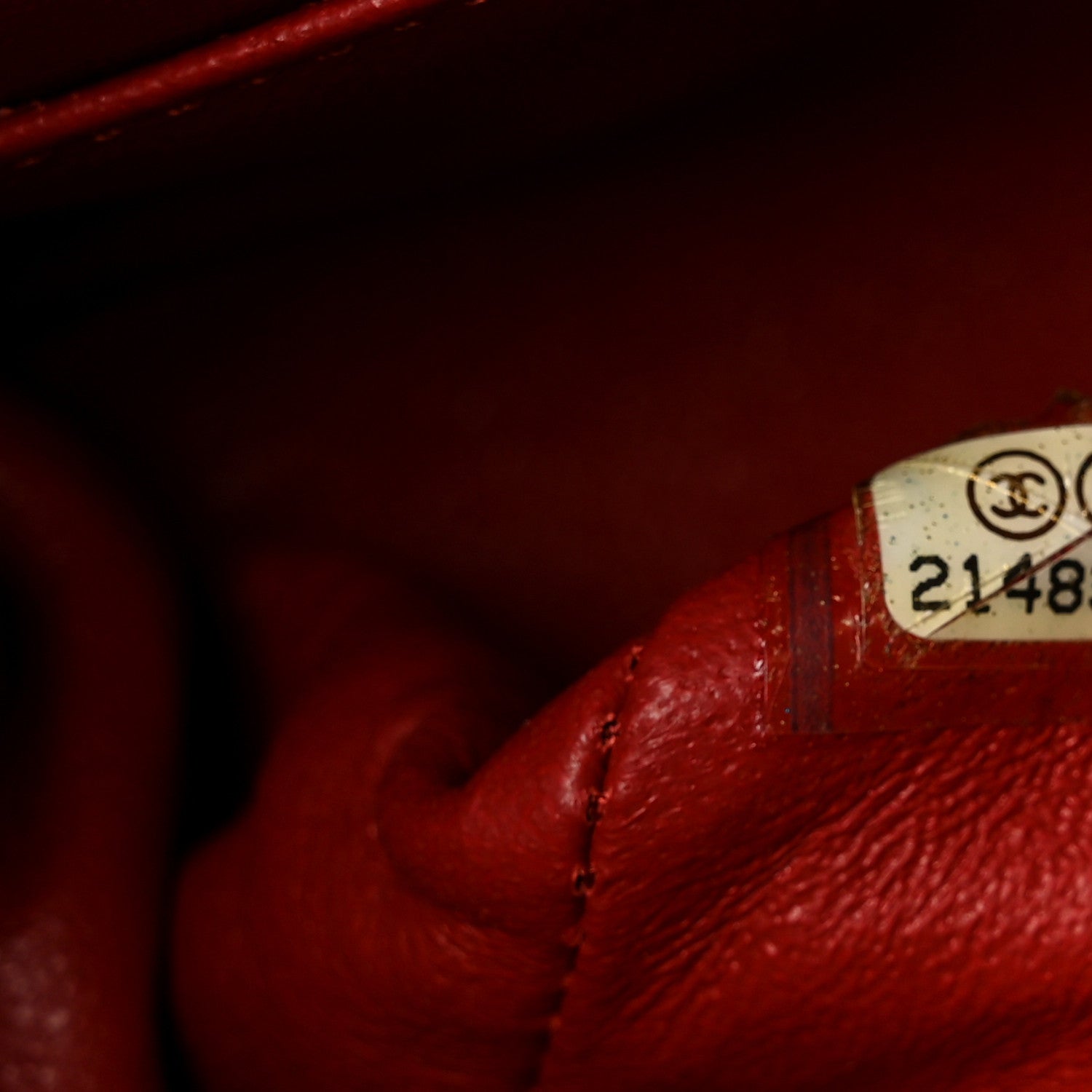 Chanel Lambskin Quilted Medium Double Flap Red 8 of 11