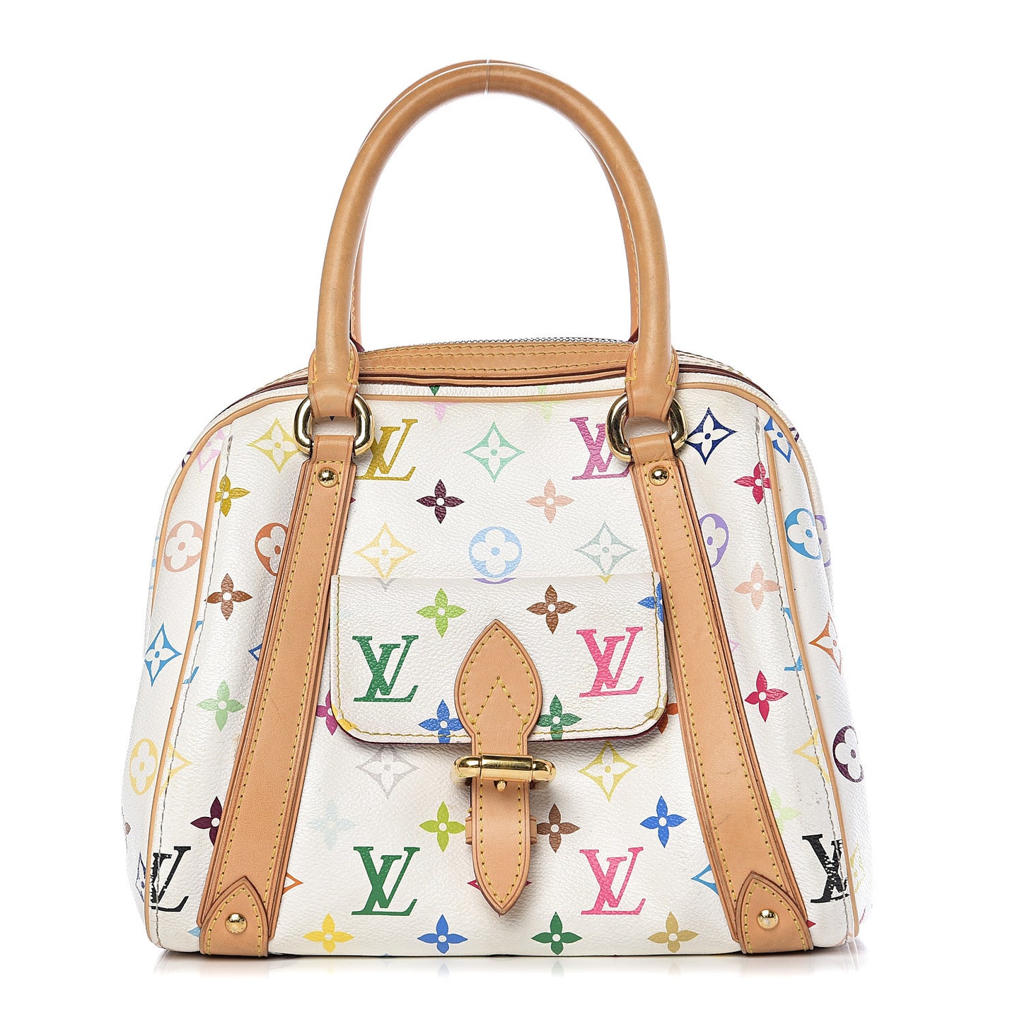 Monogram Multicolor Priscilla White