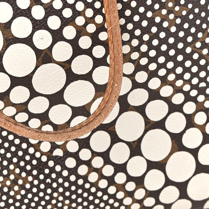 Louis Vuitton Monogram Kusama Waves Neverfull MM White 20 of 20