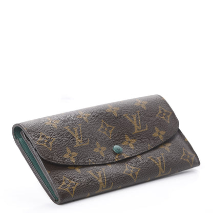 Louis Vuitton Monogram Emilie Wallet Vert 3 of 5