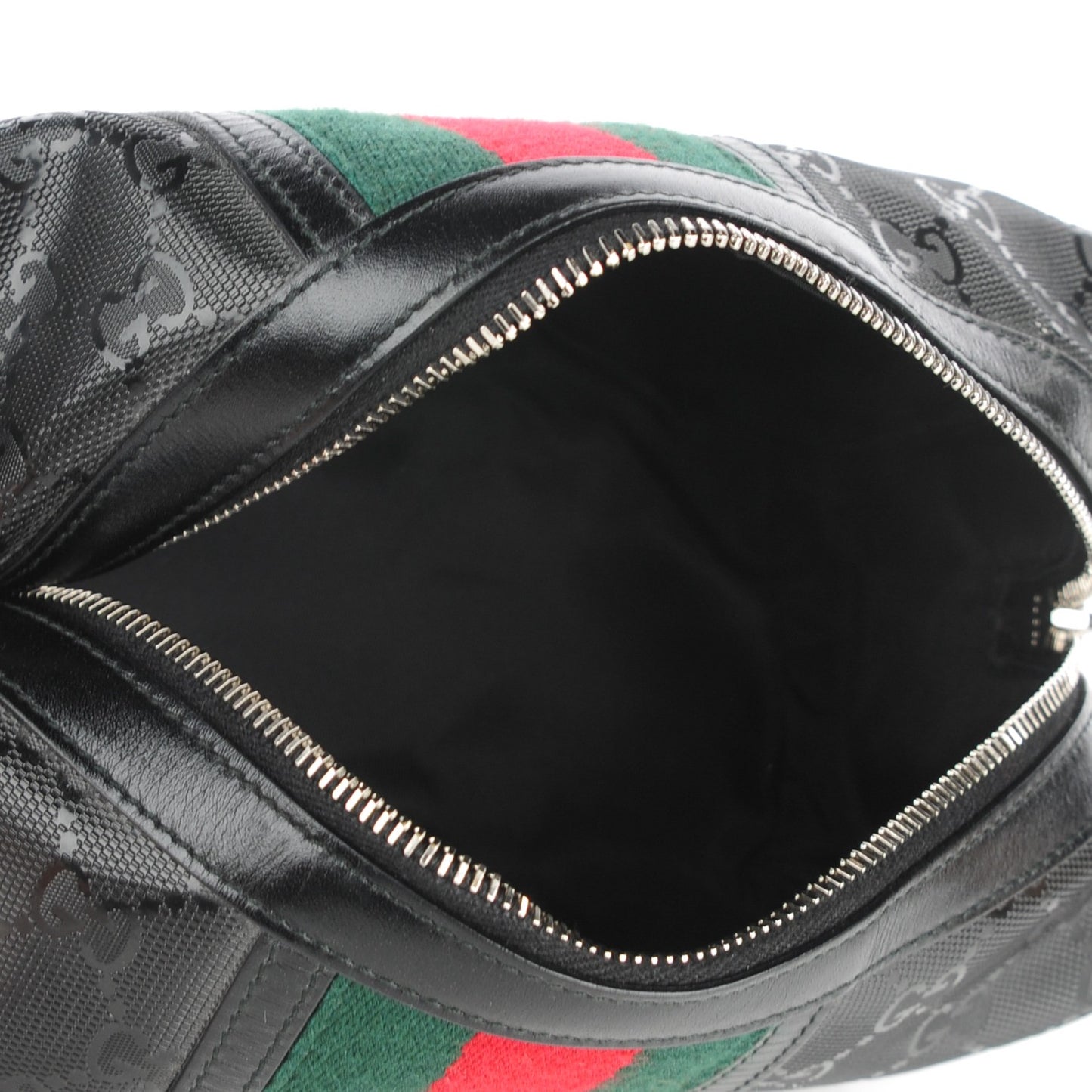 Imprime Monogram Web Large Cosmetic Case Black