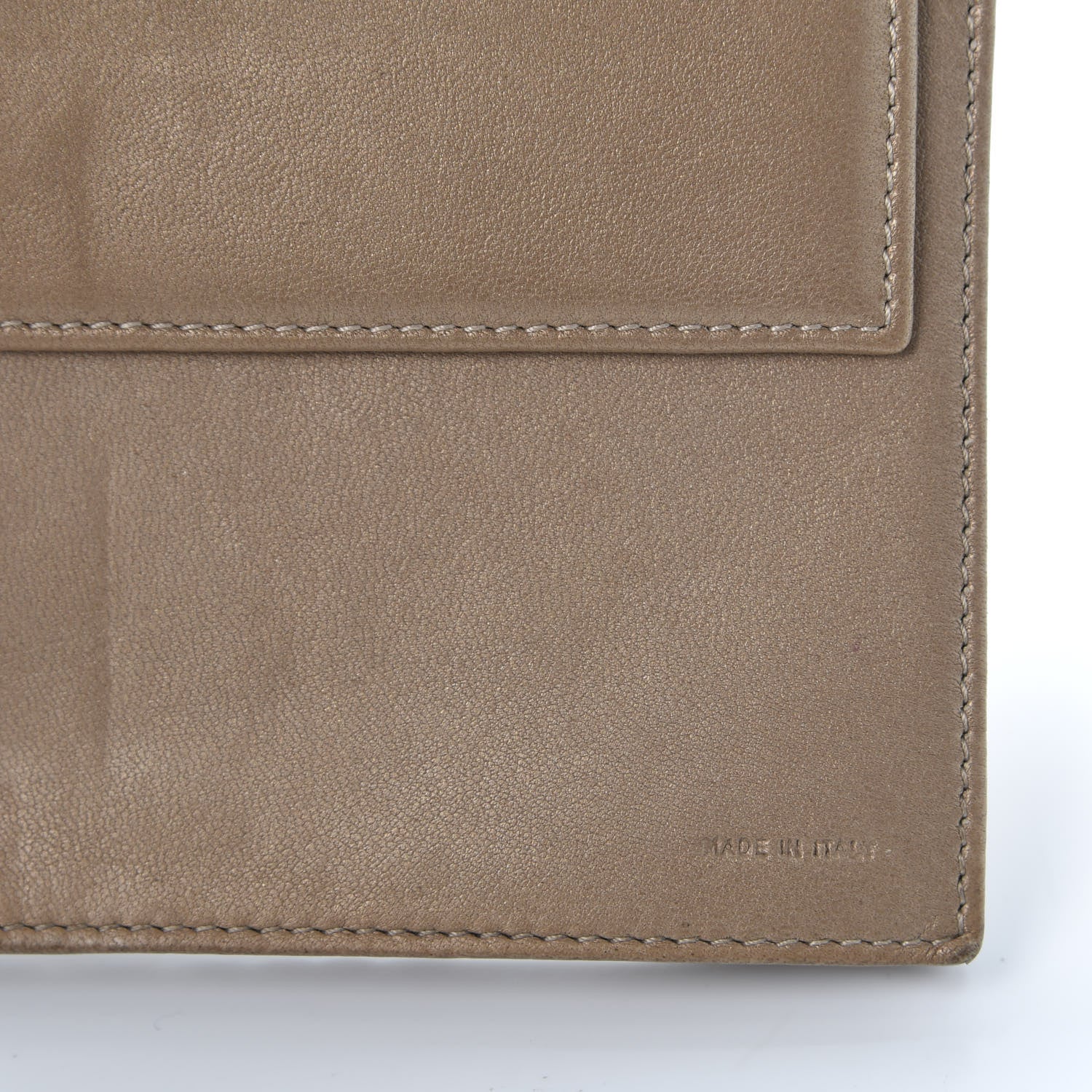 Fendi Metallic Nappa Logo Embossed Long Wallet On Chain Gold 10 of 11