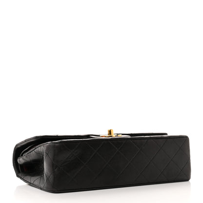 Chanel Lambskin Quilted Small Double Flap Black 4 of 12