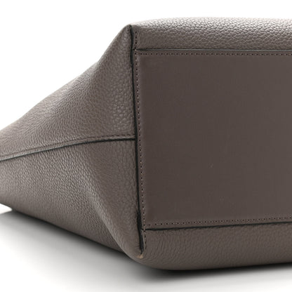 Loewe Grained Calfskin Anagram Tote Sand Mink 7 of 8