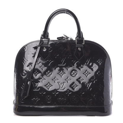 Louis Vuitton Vernis Alma PM Noir Magnetique 1 of 10
