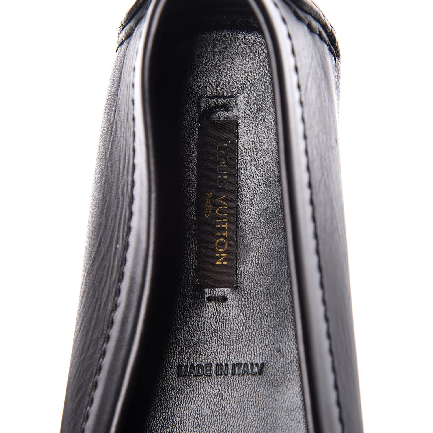Louis Vuitton Calfskin Oxford Loafers 38 Black 8 of 10