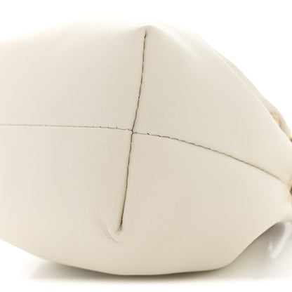 Jimmy Choo Smooth Nappa Bon Bon Bucket Bag Latte 9 of 10