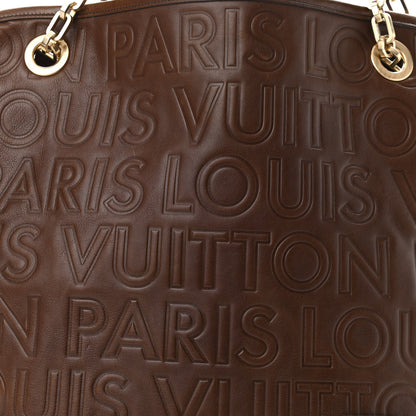 Louis Vuitton Monogram Paris Souple Whisper GM Chocolate 8 of 10