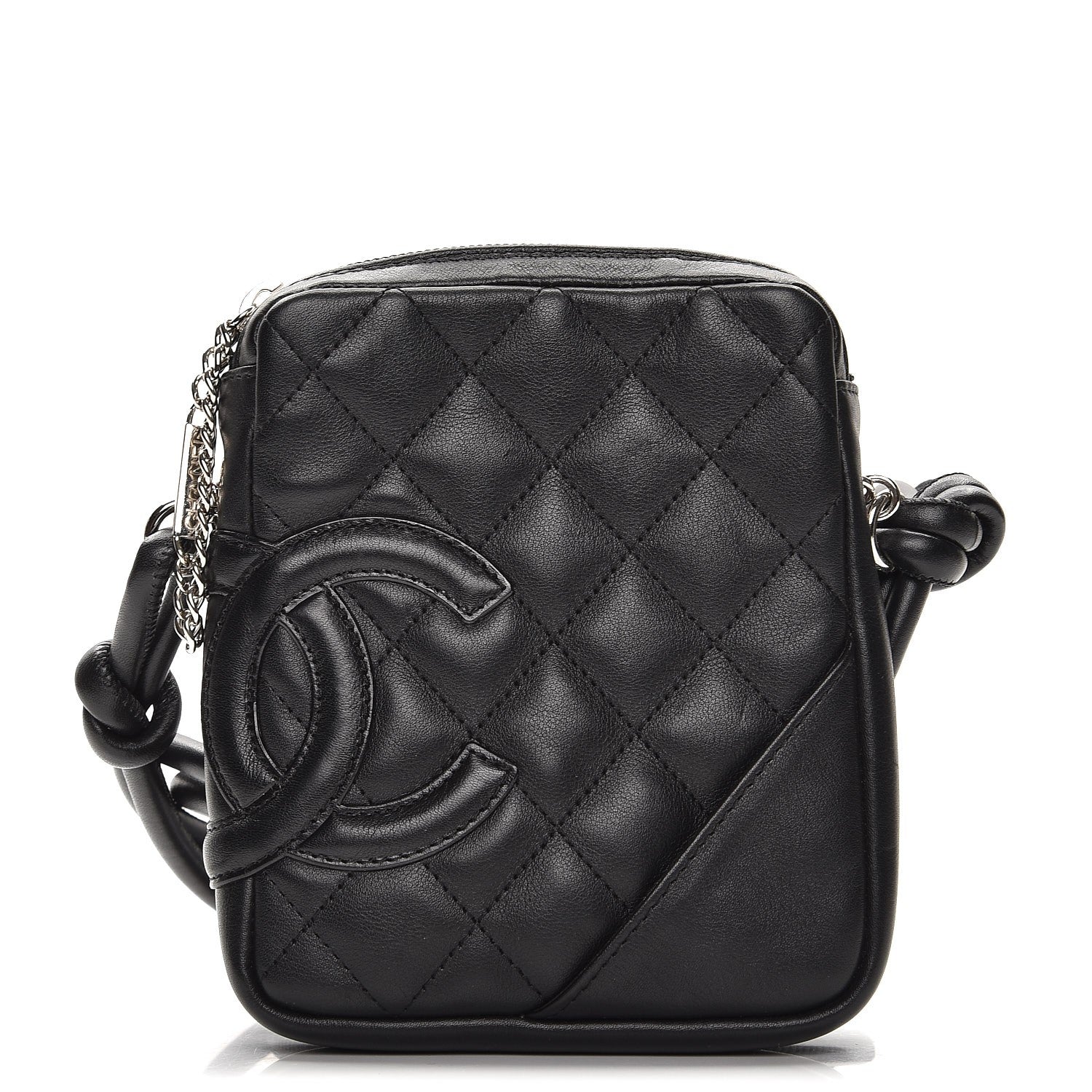 Chanel Calfskin Quilted Small Cambon Messenger Black 1 of 7