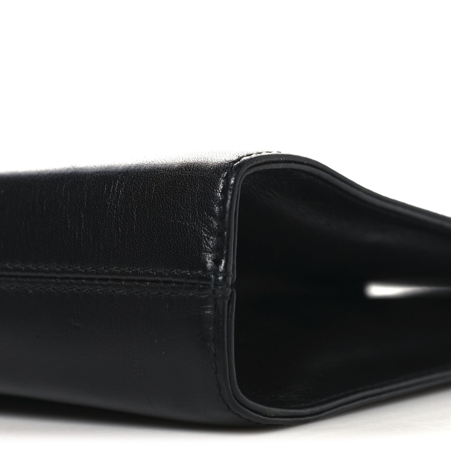 Calfskin Diana Chain Shoulder Bag Black