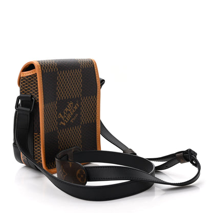 Louis Vuitton X NIGO Giant Damier Ebene Monogram Nano Amazone Messenger 3 of 8