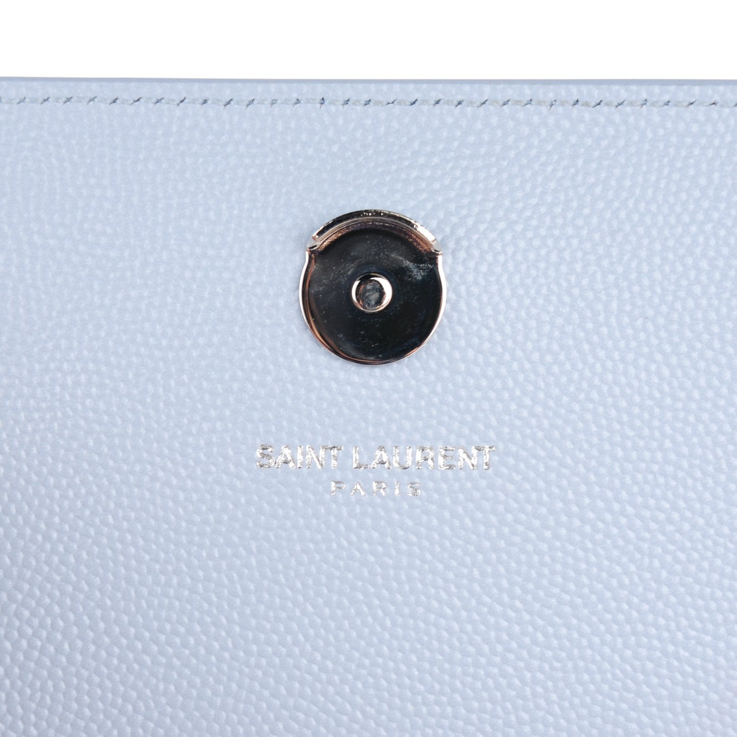 Grain De Poudre Small Classic Monogram Satchel Sky Blue