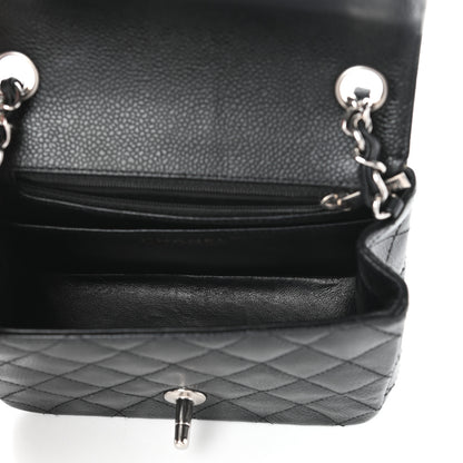 Chanel Caviar Quilted Mini Square Flap Black 5 of 9