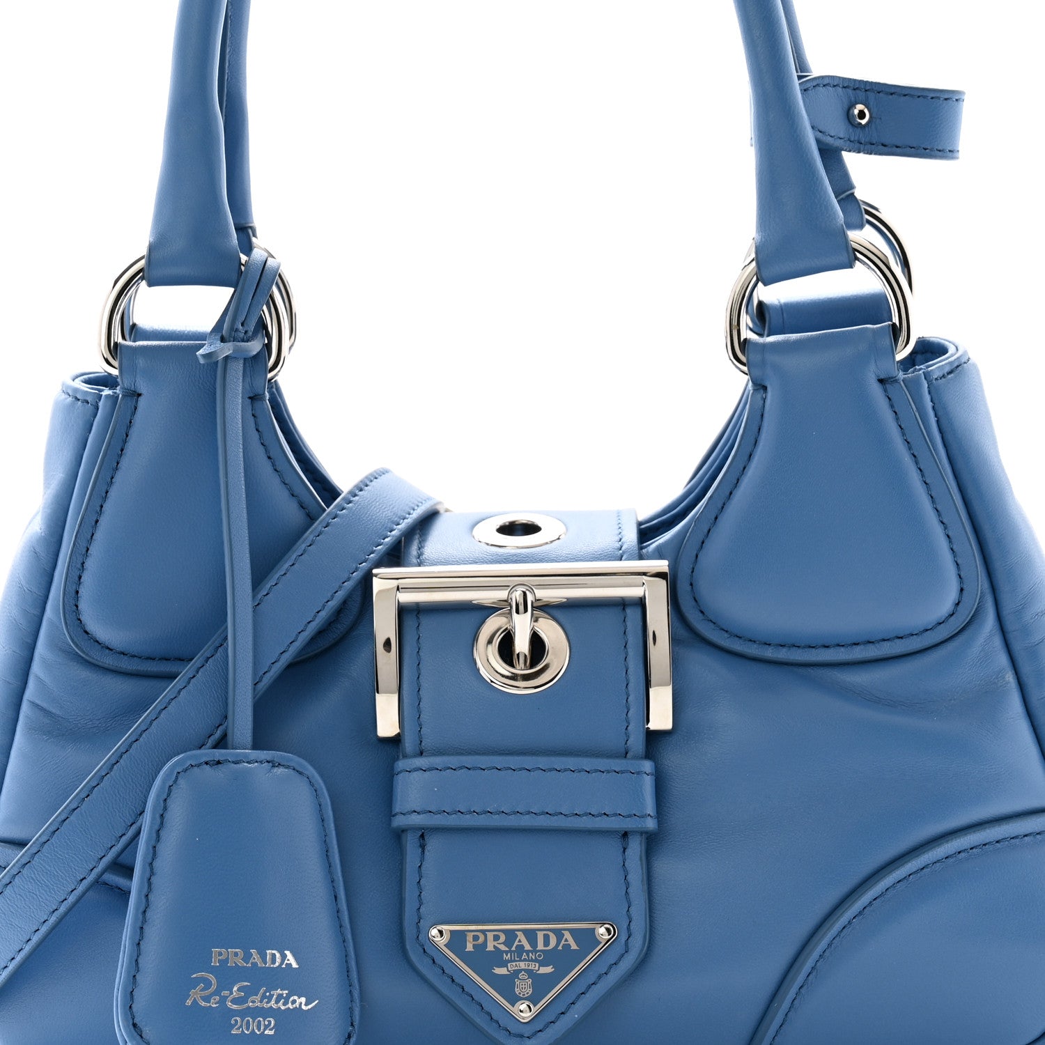 Prada Nappa Soft Padded Re-Edition 2002 Moon Bag Onda 6 of 9
