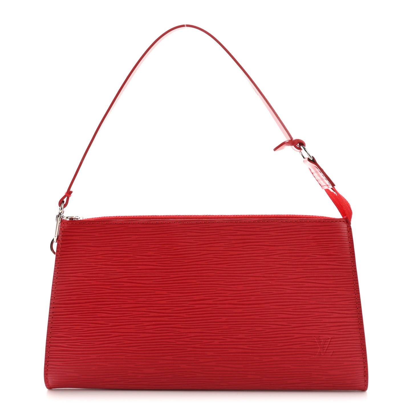 Epi Pochette Accessories 24 Castillan Red