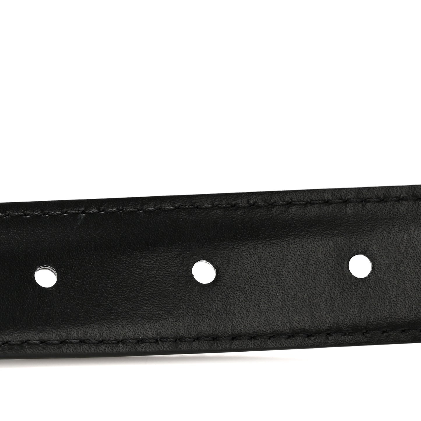 Box Calfskin Medium 25mm Triomphe 75 30 Belt Black