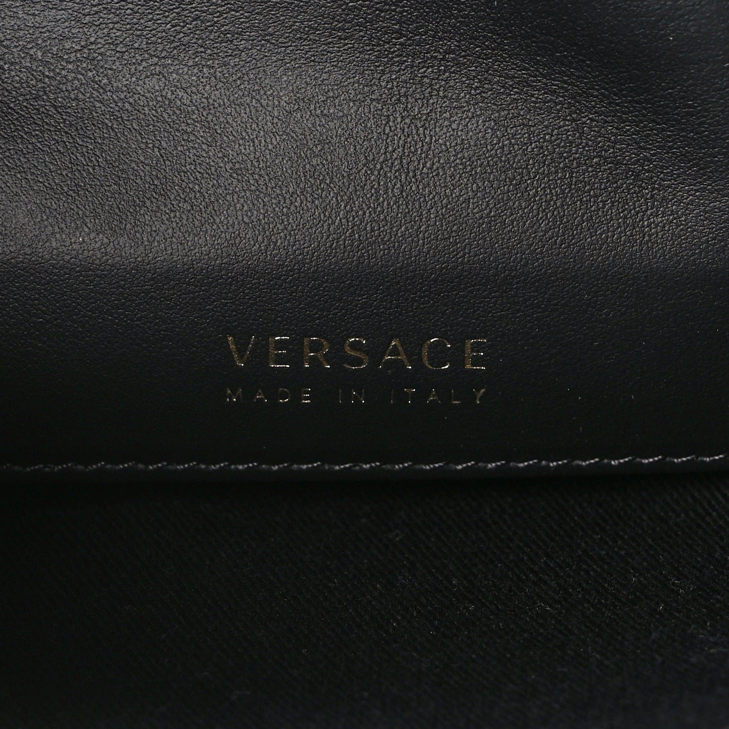 Grained Calfskin Pop Medusa Messenger Bag Blue Nights Cloud