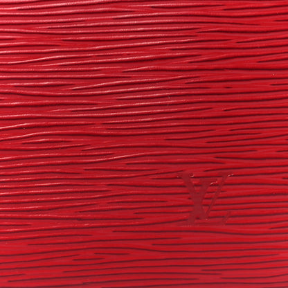 Louis Vuitton Epi Pochette Accessories 24 Castillan Red 8 of 10