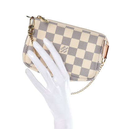 Louis Vuitton Damier Azur Mini Pochette Accessories 2 of 7