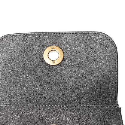 Chanel Lambskin Quilted Private Affair Camellia Flap Pale Gold Silver Dark Gold 11 of 14