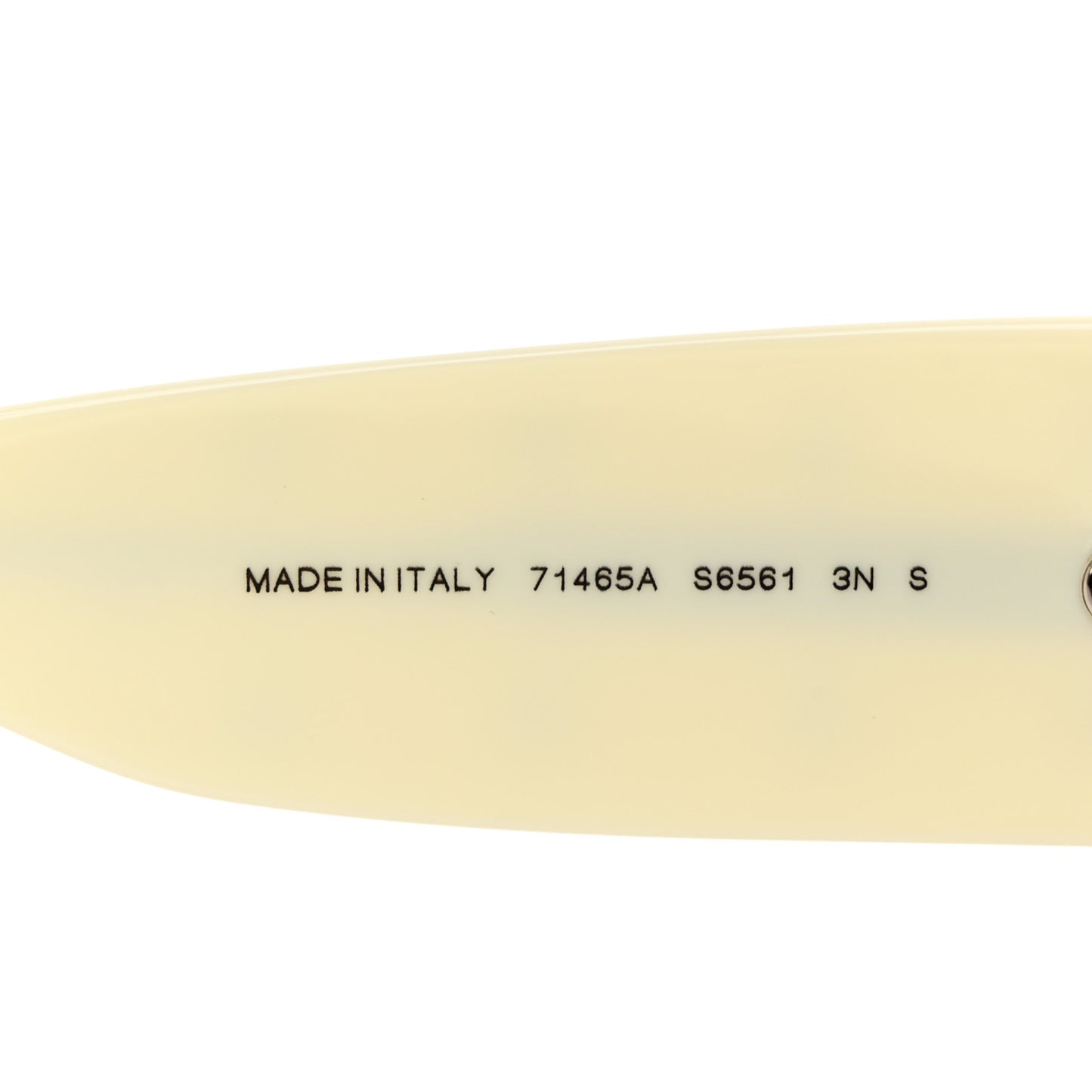 Acetate Quilted CC Pilot Sunglasses 71465 White Black