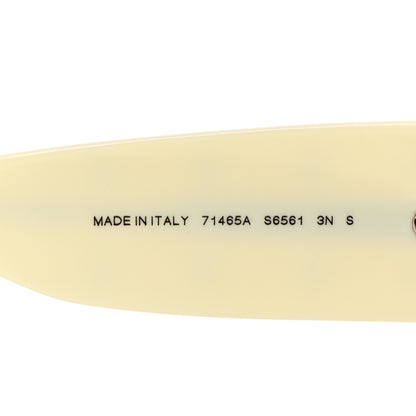 Chanel Acetate Quilted CC Pilot Sunglasses 71465 White Black 5 of 8