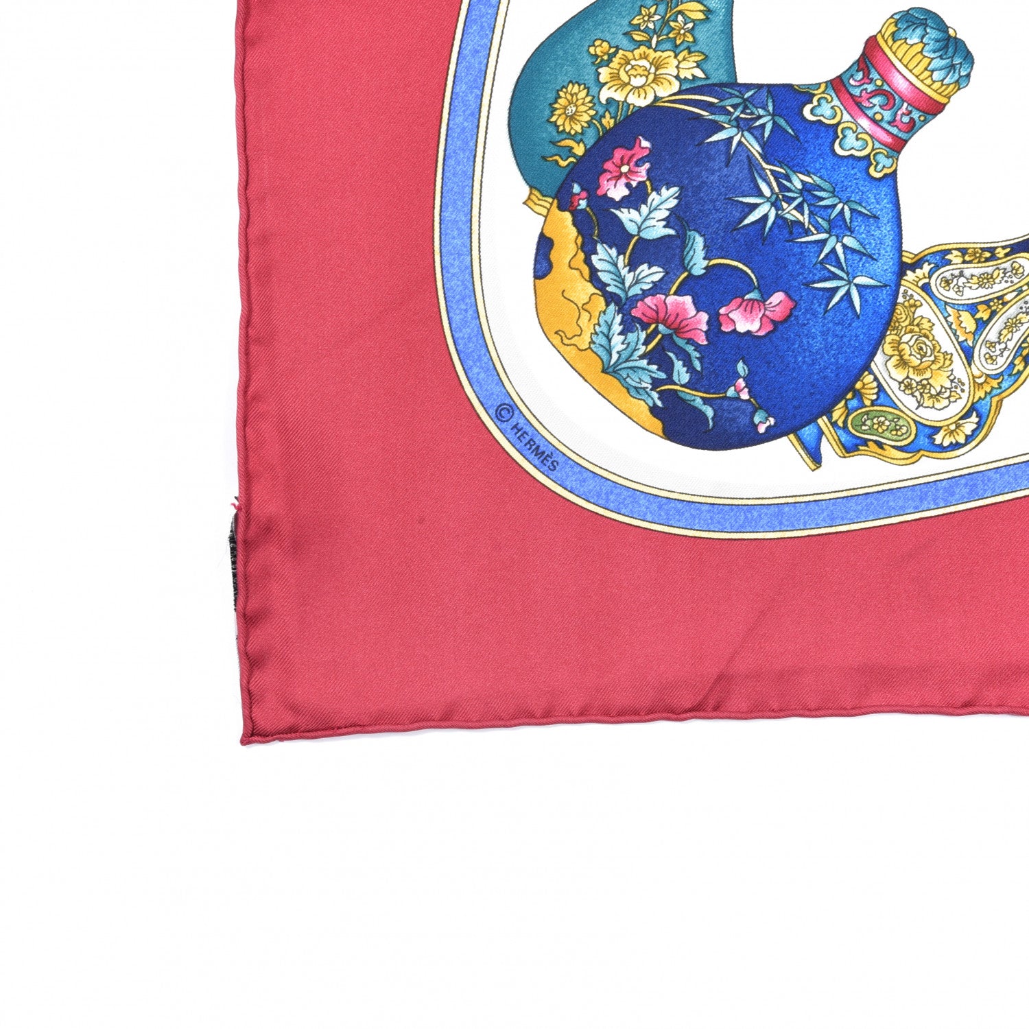 Hermes Silk Qu'Importe Le Flacon Scarf 90 3 of 3