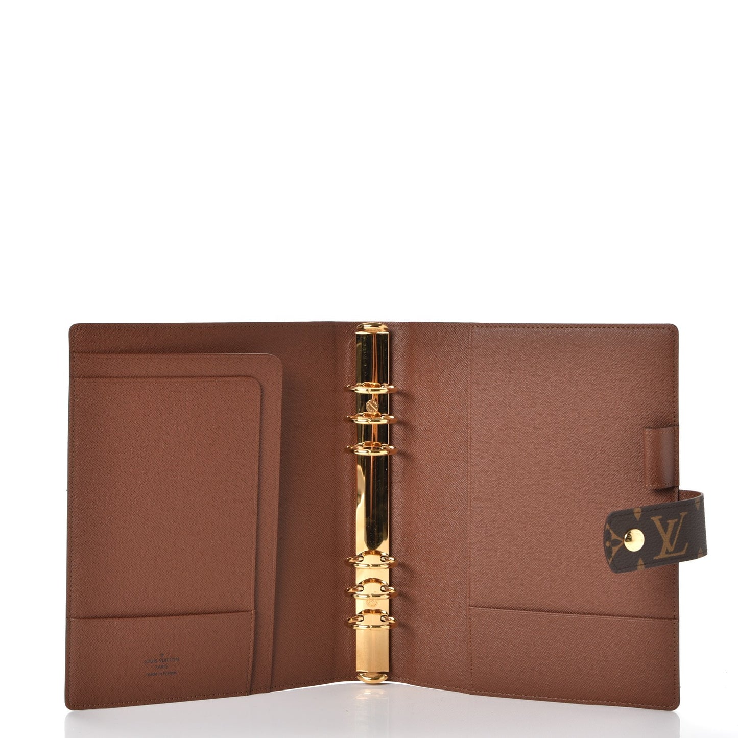 Monogram Large Ring Agenda Cover