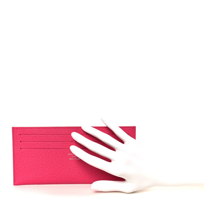 Louis Vuitton Calfskin Felicie Card Holder Insert Fuchsia 2 of 7