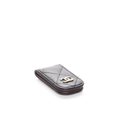 Chanel Lambskin Quilted Money Clip Black 3 of 7
