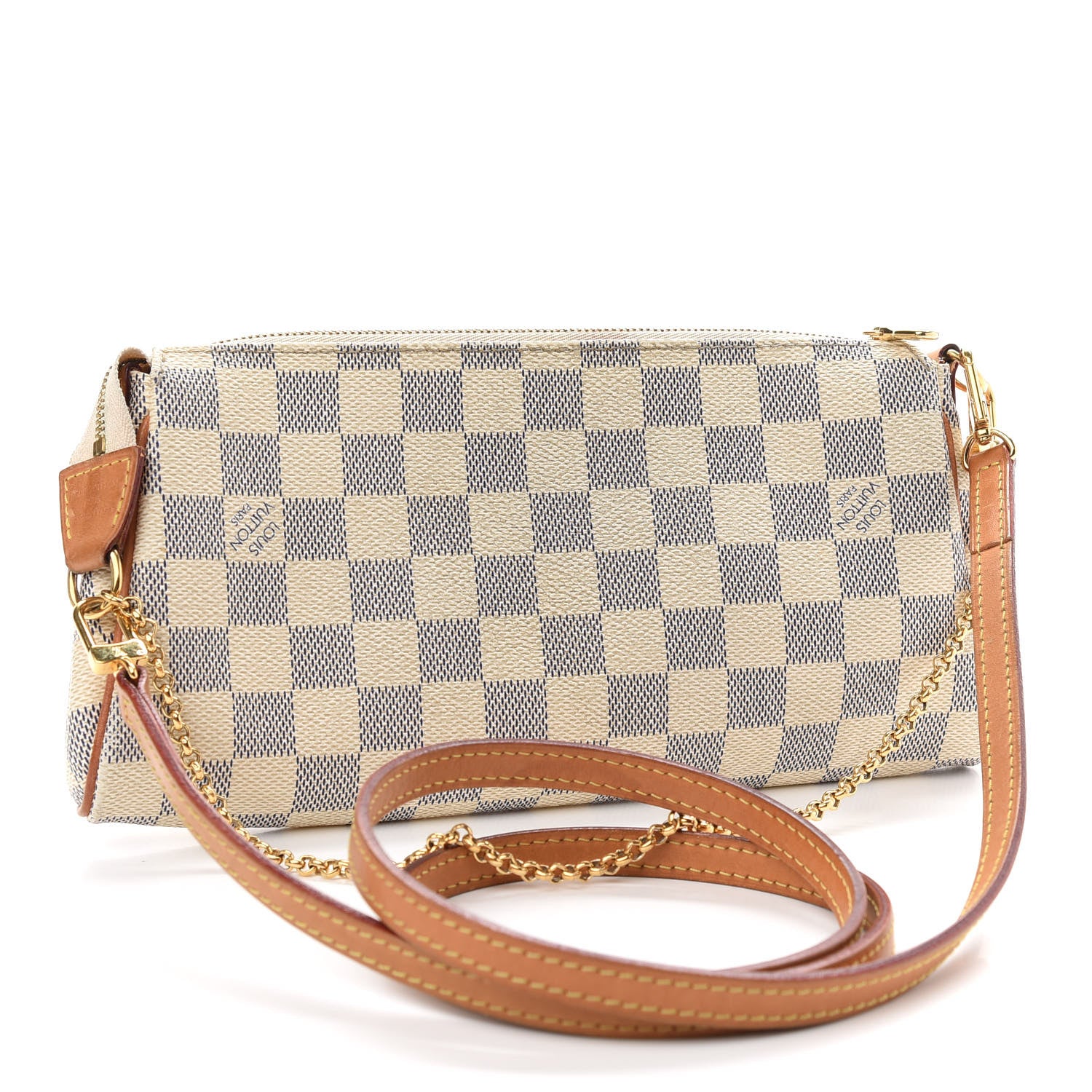 Louis Vuitton Damier Azur Eva Clutch 3 of 8