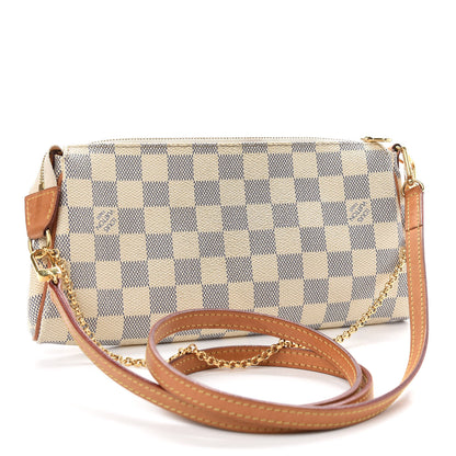 Louis Vuitton Damier Azur Eva Clutch 3 of 8