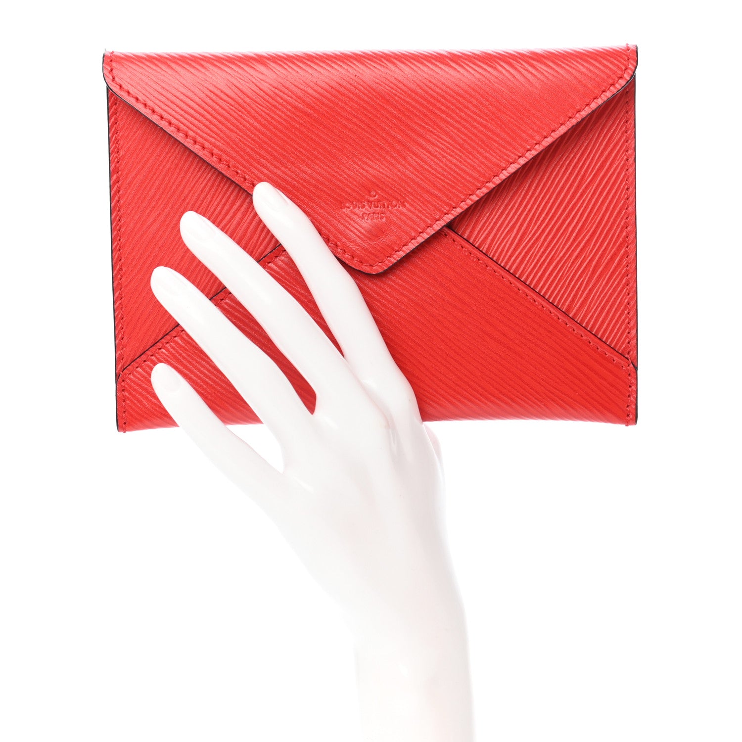 Louis Vuitton Epi Envelope Pouch Rouge 2 of 6