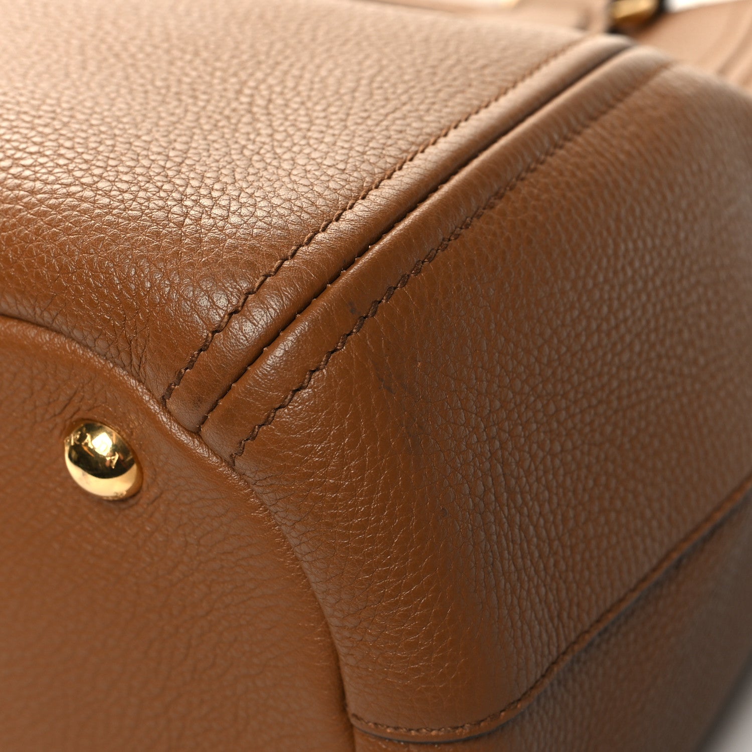 Prada Vitello Phenix Shoulder Bag Cannella 10 of 11