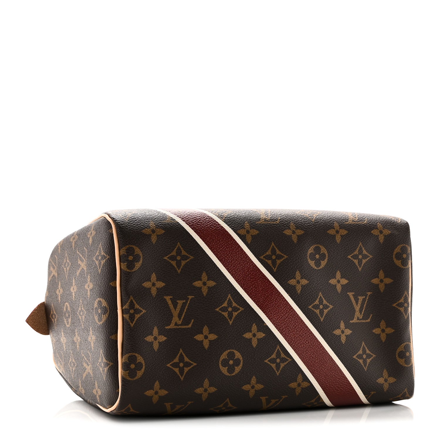 Louis Vuitton Monogram My LV Heritage Speedy 25 Burgundy Ivory 4 of 10