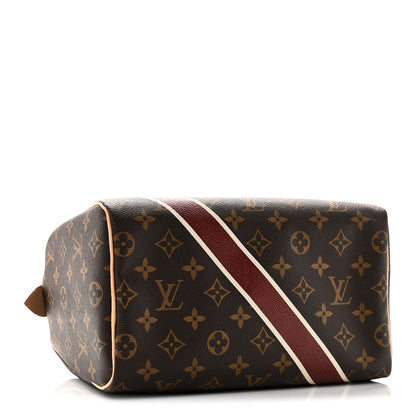 Louis Vuitton Monogram My LV Heritage Speedy 25 Burgundy Ivory 4 of 10
